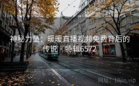 神秘力量：暖暖直播视频免费背后的传说 · 特辑6572