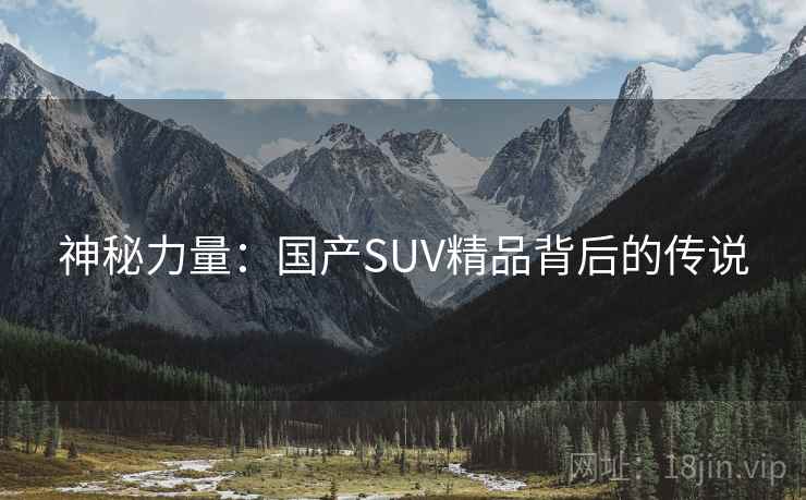 神秘力量：国产SUV精品背后的传说